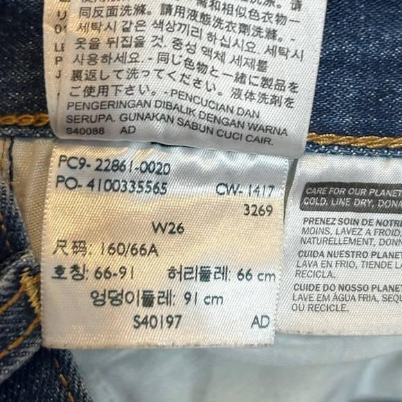 LEVI'S Womens Wedgie Icon Fit Ankle Jeans - Picture 10 of 13